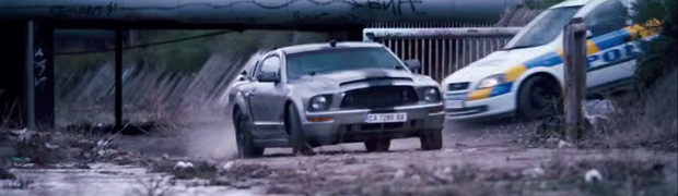2008 Ford Mustang Shelby GT 500 Super Snake in GETAWAY Chase Scene Featured