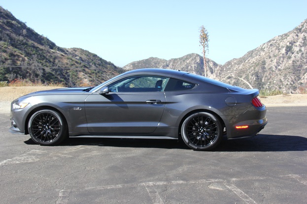 Mustang side profile