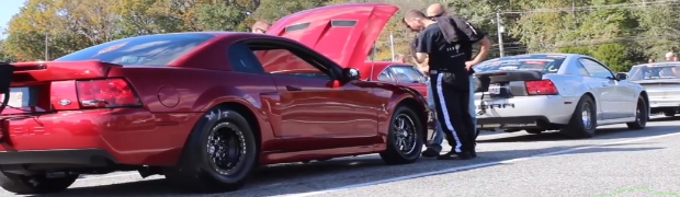 Terminator Cobras with MASSIVE Whipple Superchargers Run Mid-8s