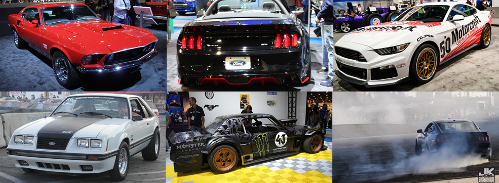 Mustang at 2014 SEMA Show Slider 985