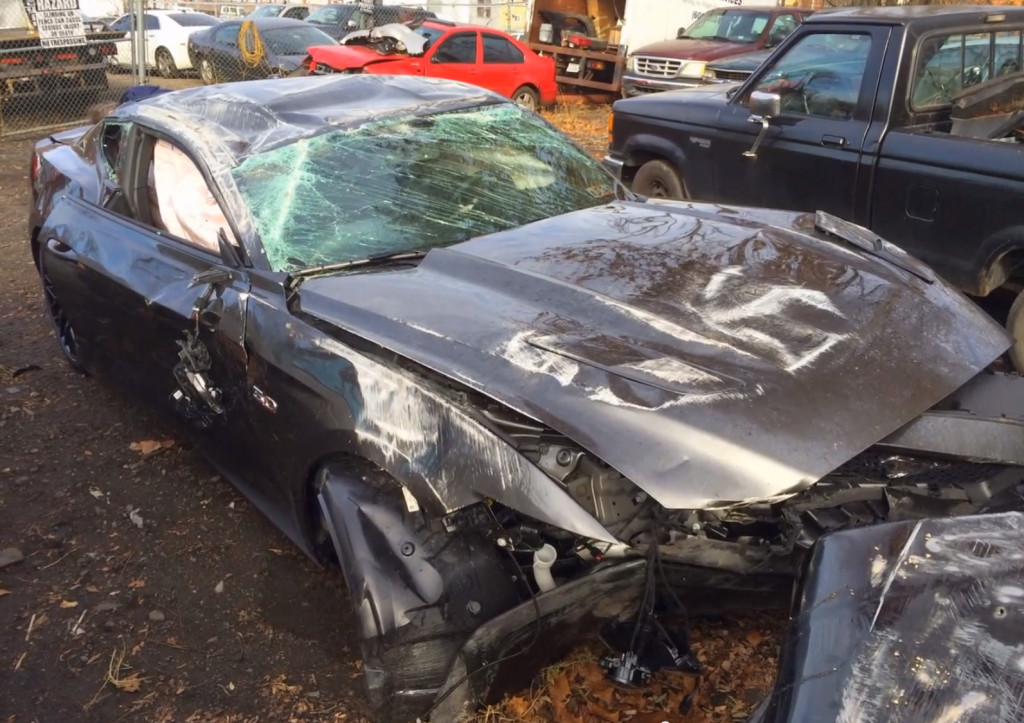 2015 Mustang Destroyed Just 8 Days After Delivery - The Mustang Source