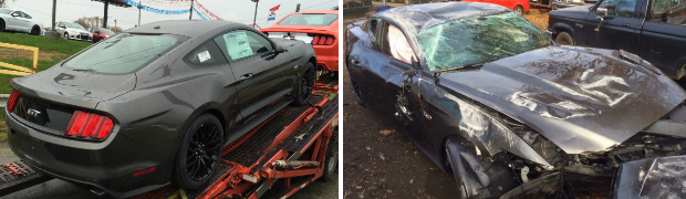 2015 Mustang Destroyed Just 8 Days After Delivery