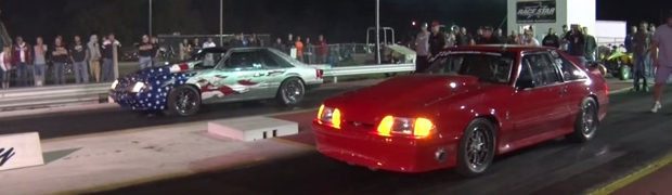 ‘Murica Mustang: The Epitome of the All-American Fox Body Drag Car