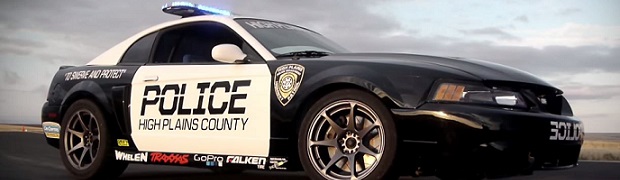 Mustang Police Drift Car Anyone?
