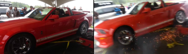 Mustang Falls Victim to Catastrophic Dyno Failure