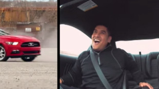 Female Stunt Driver Shows First Dates How to Drive a Mustang