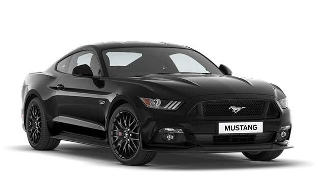 Absolute Black Mustang