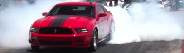 Sleeper Mustang Cranks Out 8-Second Quarter Mile Times