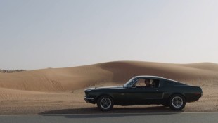 /Big Muscle Takes ’68 Bullitt Mustang Desert Trekking in Dubai