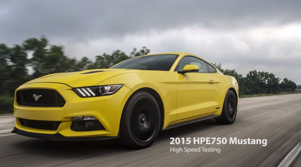 207.9 mph Hennessey Mustang