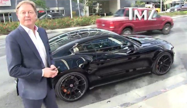 Henrik Fisker and His Mustang Rocket Go Hollywood With TMZ