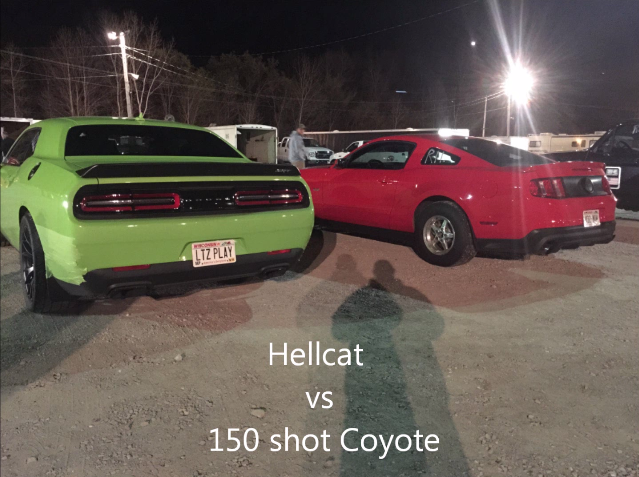 How Much Nitrous Does it Take to Beat a Hellcat?