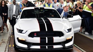 First Production Shelby GT350R Rolls Off the Line