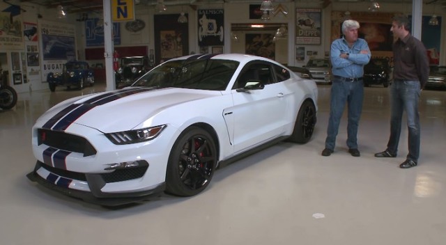 Jay Leno Adds a Shelby GT350R to His Personal Collection