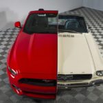 1965 Mustang Merged to 2015 Celebrates 50 Years of Innovation