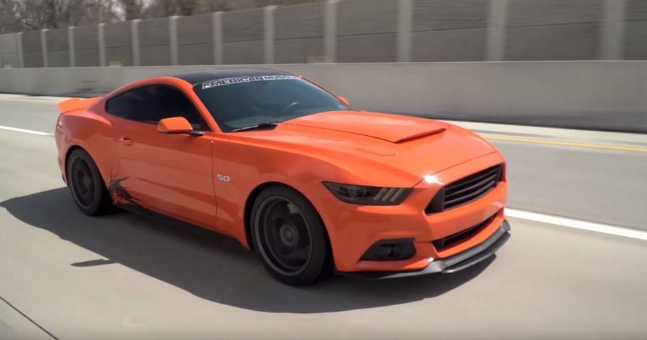 2015 Ford Mustang GT AmericanMuscle on road
