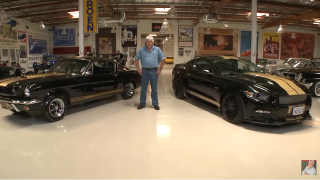 Leno Compares ’66 Shelby GT350 Hertz Against New Rental Model