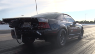 This Small-Tire Mustang Drag Racer is a Big Winner