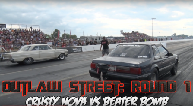 Watch the Beater Bomb Mustang Driver Be a Total Boss