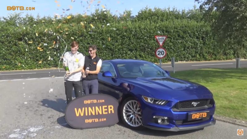24-Year-Old Brit Wins World Market Mustang GT, Makes History