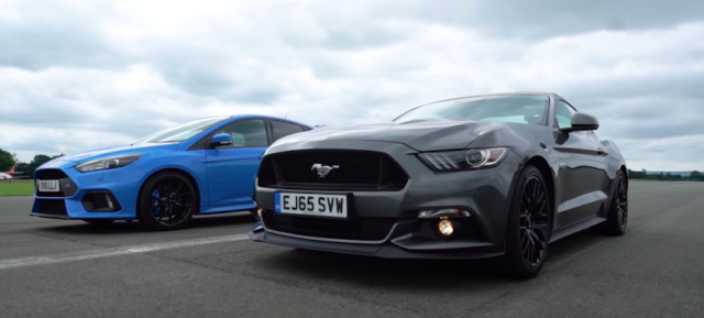 Ford Mustang Gets a Rematch With Focus RS