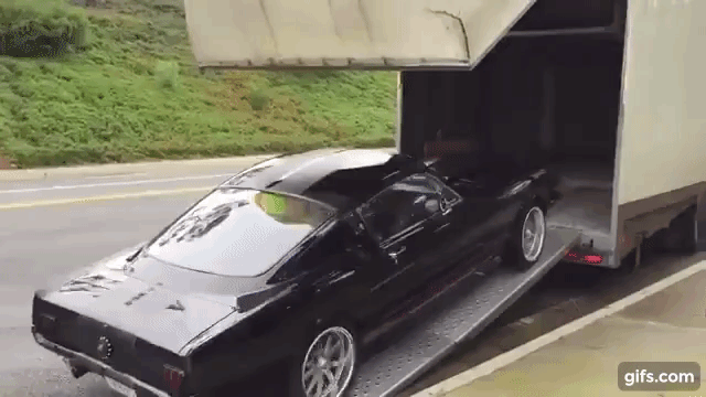This Mustang Trailer Crash Will Wreck You