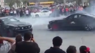 Mustang Drivers Are Reckless in Mexico, Too