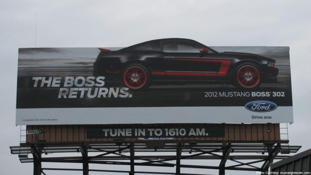 9 Eyepopping Mustang Outdoor Ads