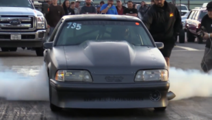 No-Prep Track Proves Too Slick for Powerful Mustang