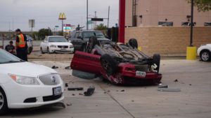Sleeping Mustang Driver Crashes Into Starbucks