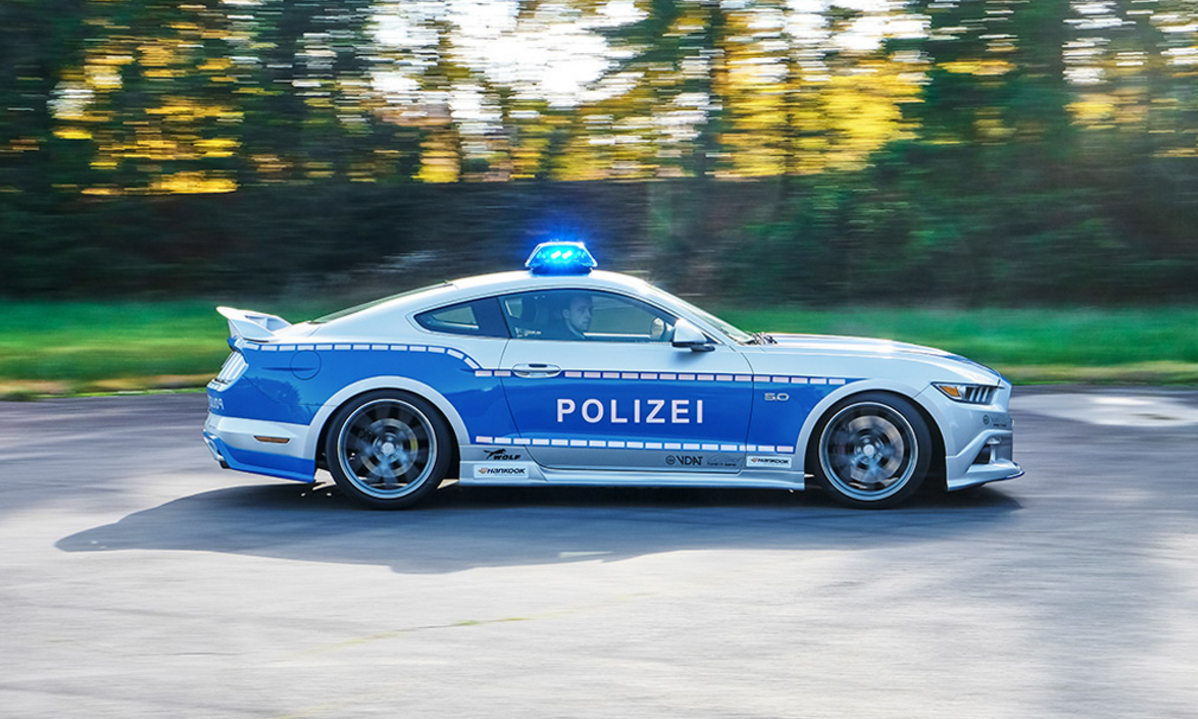 police mustang