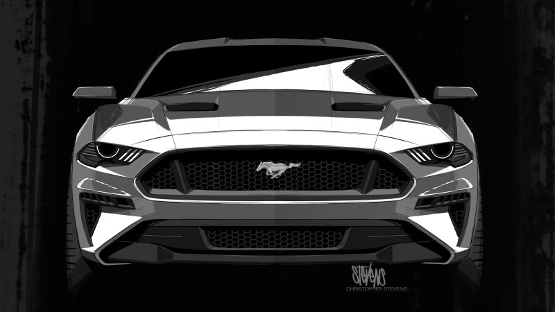 New Mustang Face Inspired by <em>Star Wars</em>