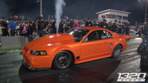 Nitrous Mustang Dominates Eighth-Mile at Lights Out 8