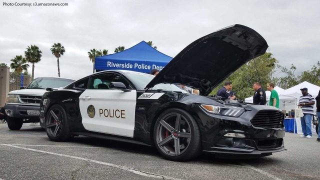 Riverside Police Department Just Got a 730-HP Saleen Mustang (Photos)