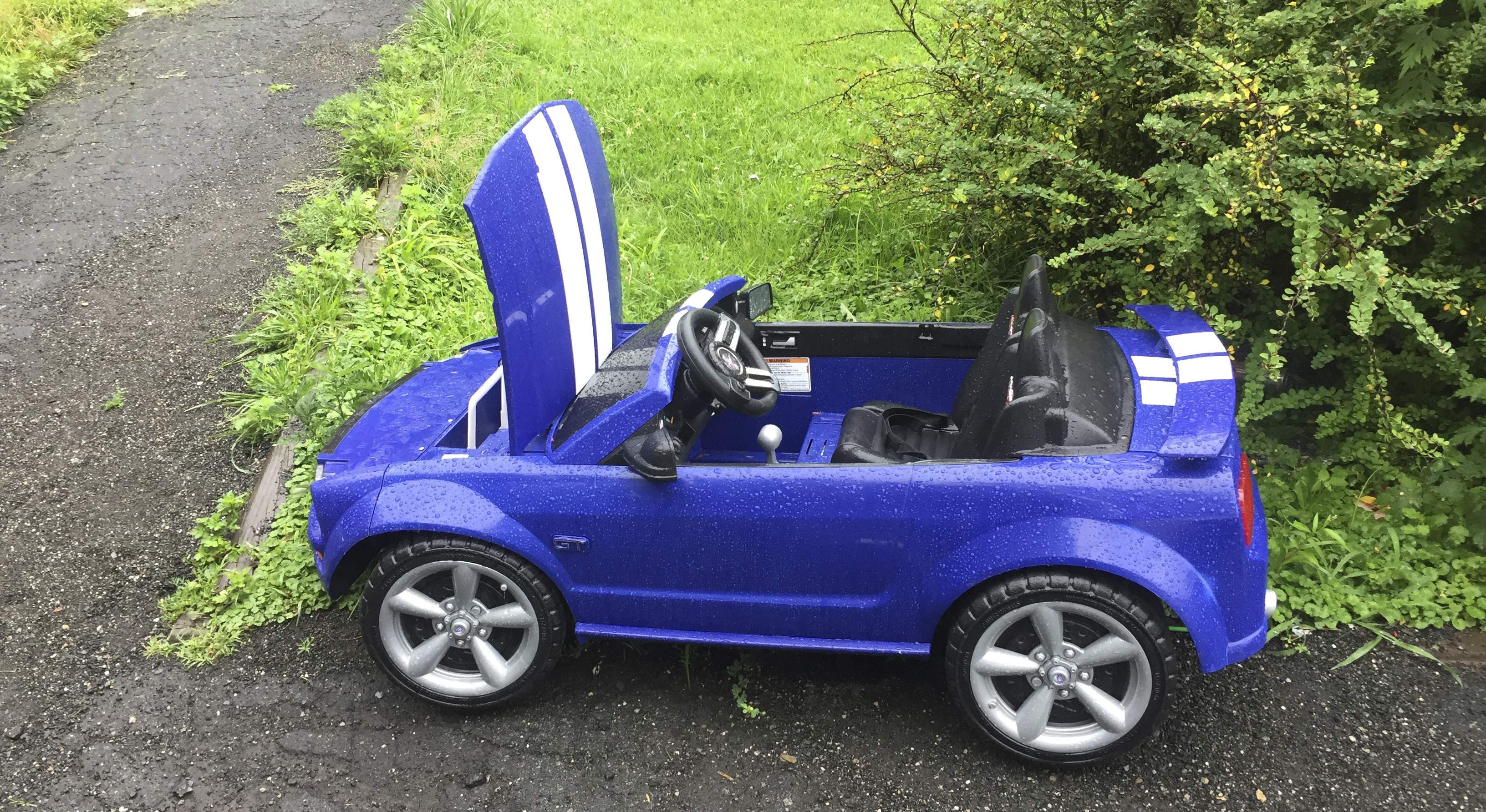 Stolen Toy Mustang in New Jersey Takes an Interesting Spin