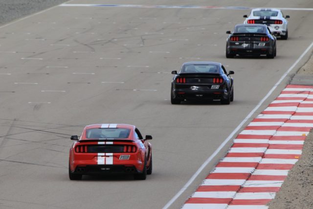 Mustang Shelby GT350s On Track