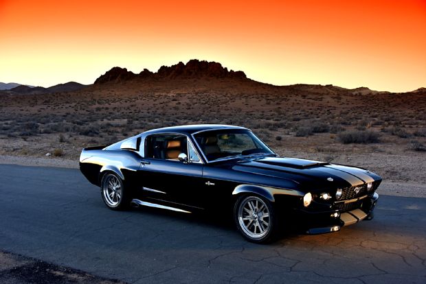 We love this unique take on a '67 Eleanor Mustang.