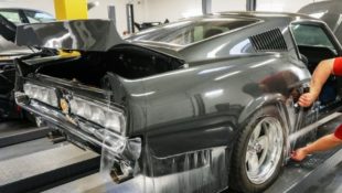 1967 Shelby Mustang GT500 with XPEL Clear Bra protective wrap.