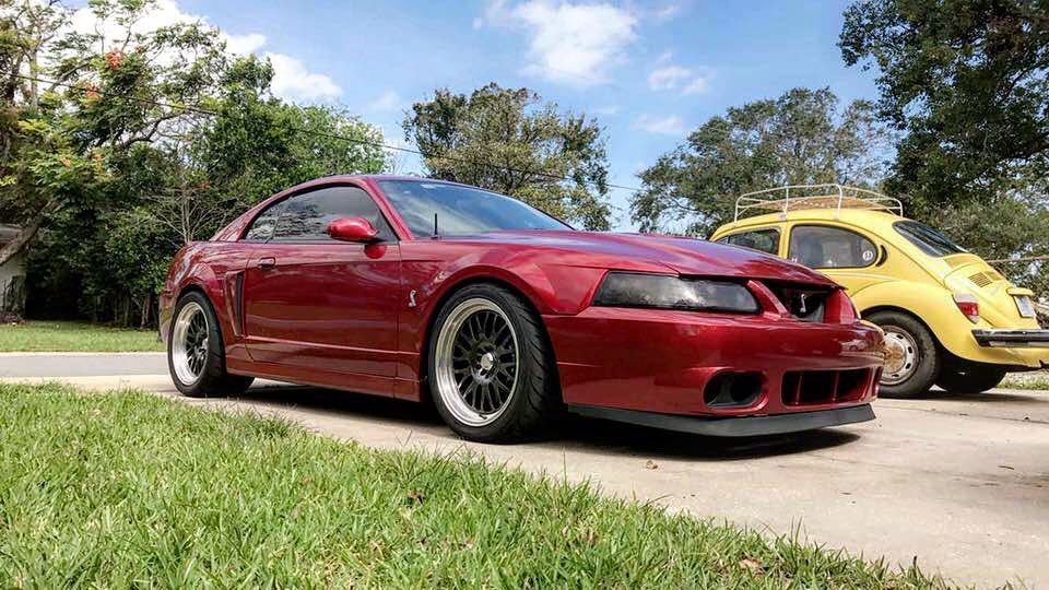 Mustang Cobra in need of a new clutch.
