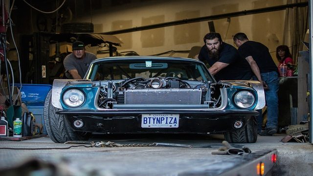 Daily Slideshow: A Corvette Powered Mustang That Mad Max Would Love