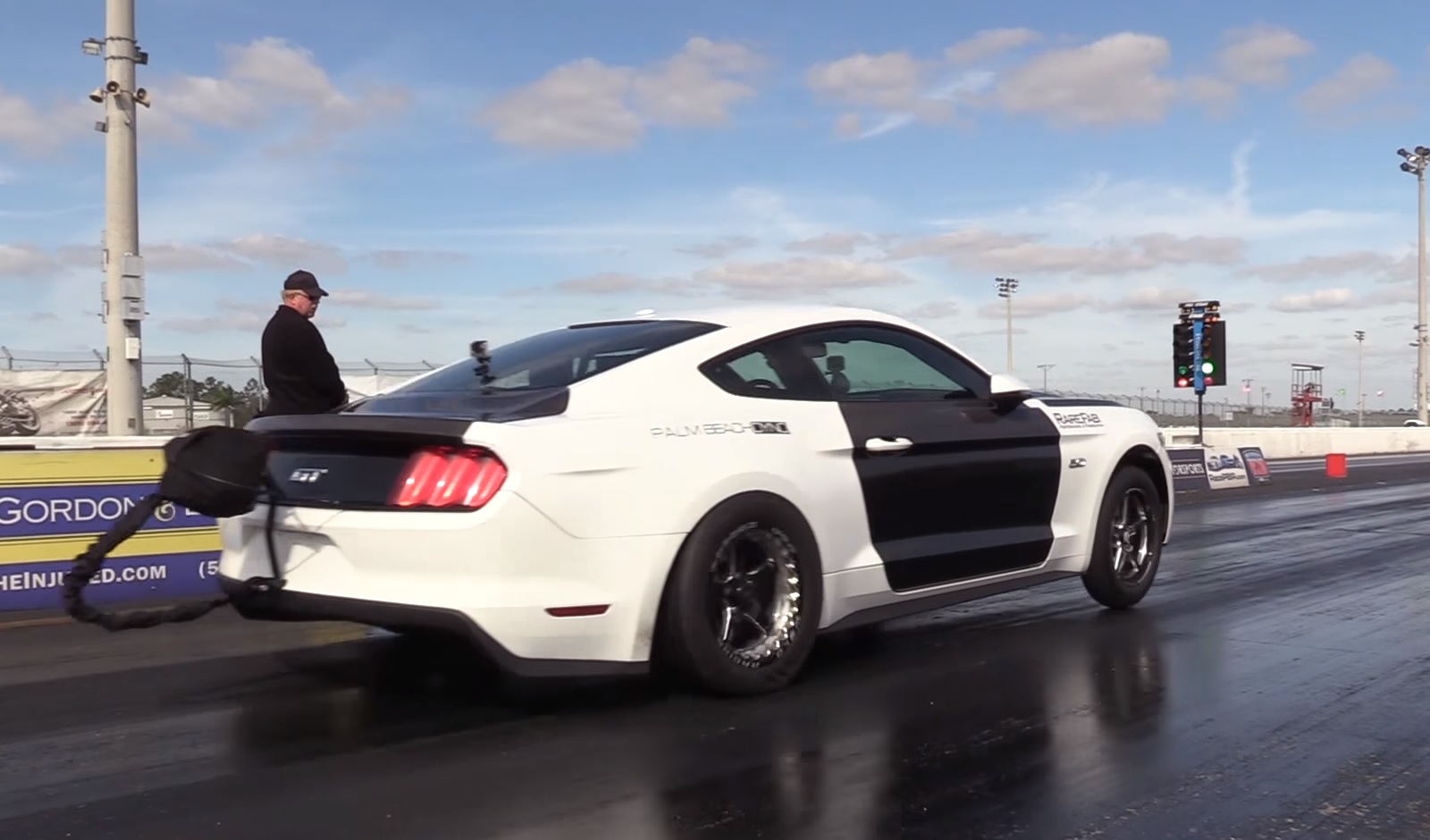 Mustang Spins Out Before Setting Seven-Second Run