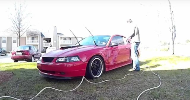 2003 Mustang GT Getting a Bath