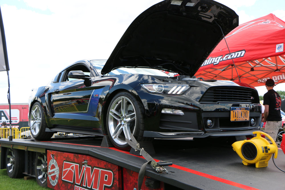 Ford Mustang on Dyno