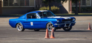 1965 Mustang AutoX Hard Turn Front