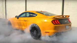 2018 Mustang GT Burnout
