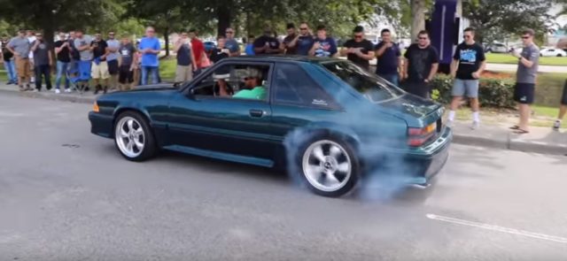 Appetite for Tire Destruction: The Best Mustang Flybys & Burnouts!