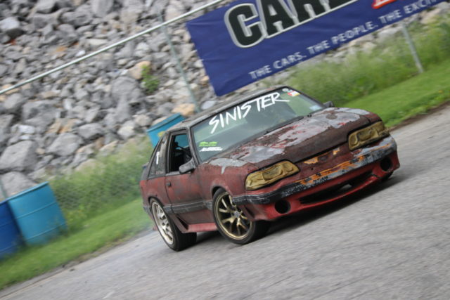 Slayer-inspired, Fox Body "Sinister" Mustang at Carlisle Import & Performance Nationals