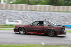 The Mustang Source - Slayer-inspired, Fox Body "Sinister" Mustang at Carlisle Import & Performance Nationals
