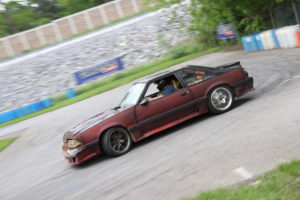 The Mustang Source - Slayer-inspired, Fox Body "Sinister" Mustang at Carlisle Import & Performance Nationals