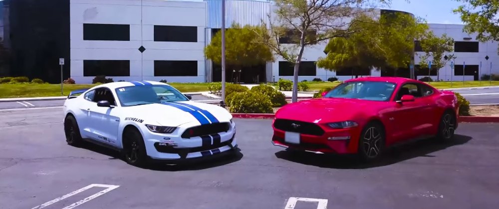 2018 Mustang GT and 2016 GT350R